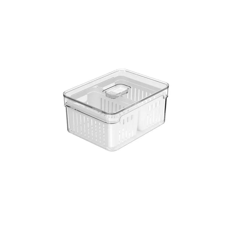 Organizador Clear Fresh C/2 Cestos 2,2L 15X20X9,5