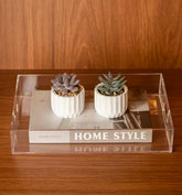 Bandeja Cristal c/ Alca 35X26X6