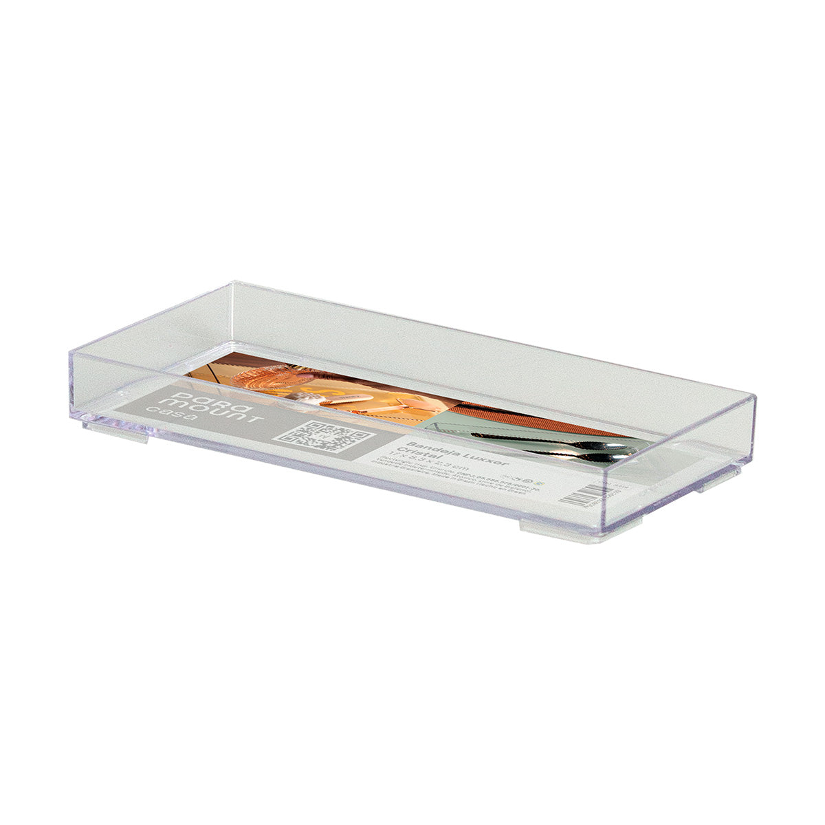 Bandeja Luxxor 17 X 8,3 X 2,3 CM Cristal