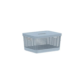 Cesto Grid Branco 8L - 28x22x15,2